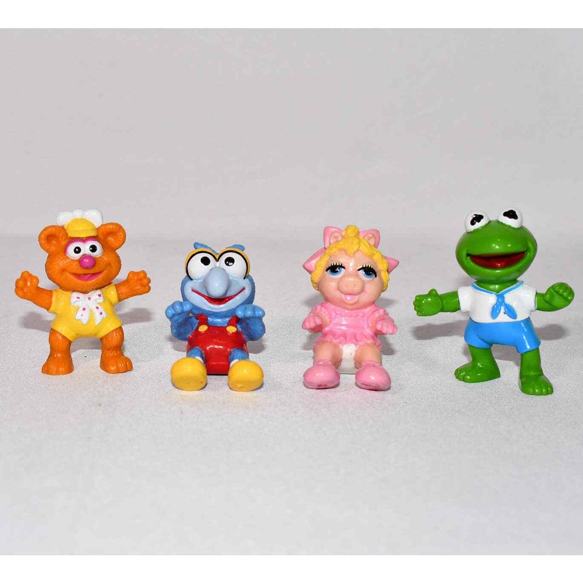 Lot 4 Vintage 1986 Muppet Babies Kermit The Frog /Gonzo