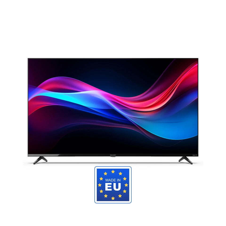 55 Zoll Fernseher (139 cm) 4K UHD Roku LED Smart TV - HDR10 - SHARP 55GJ4225E - Bild 2 von 4