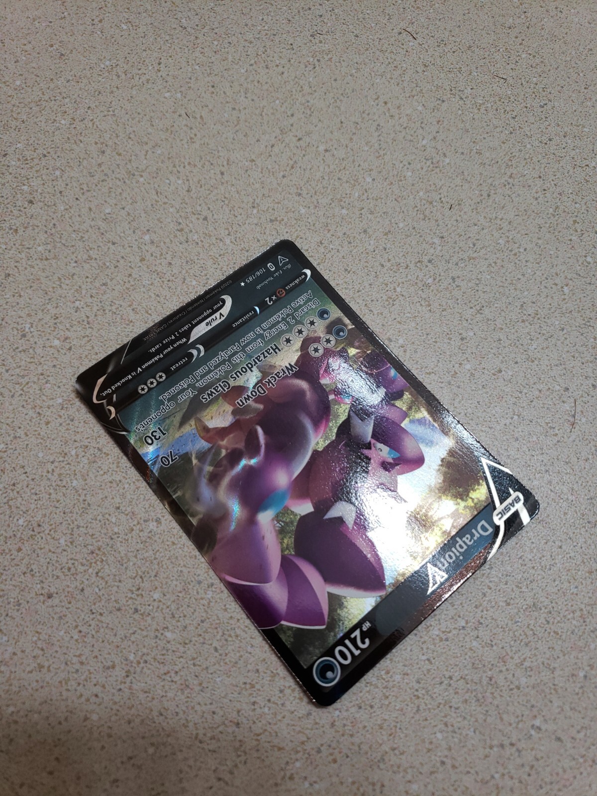 Pokémon TCG Drapion V Vivid Voltage 106/185 Holo Ultra Rare eBay
