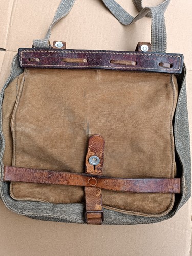 WWII WW2 Original Swiss army bread bag 1940 - Picture 2 of 9