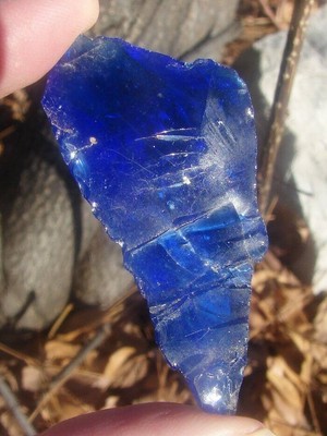 Blue Aura Gem Monatomic Andara Crystal #558