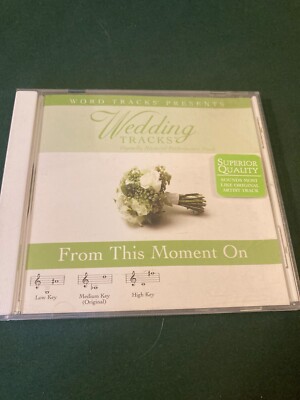 Wedding Tracks: From This Moment On (Performance Tracks) (CD, 2006) Shania Twain