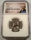 1964 25c NGC PF68 PROOF WASHINGTON QUARTER PF 68