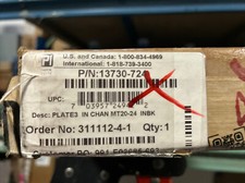 CPI 13730-724 3" 80 mm Channel Rack-To-Runway Mounting Plate With Bracket