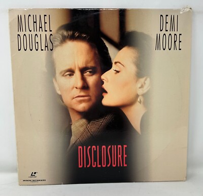 Disclosure Laserdisc 13575 Widescreen WS LD Michael Douglas Demi Moore
