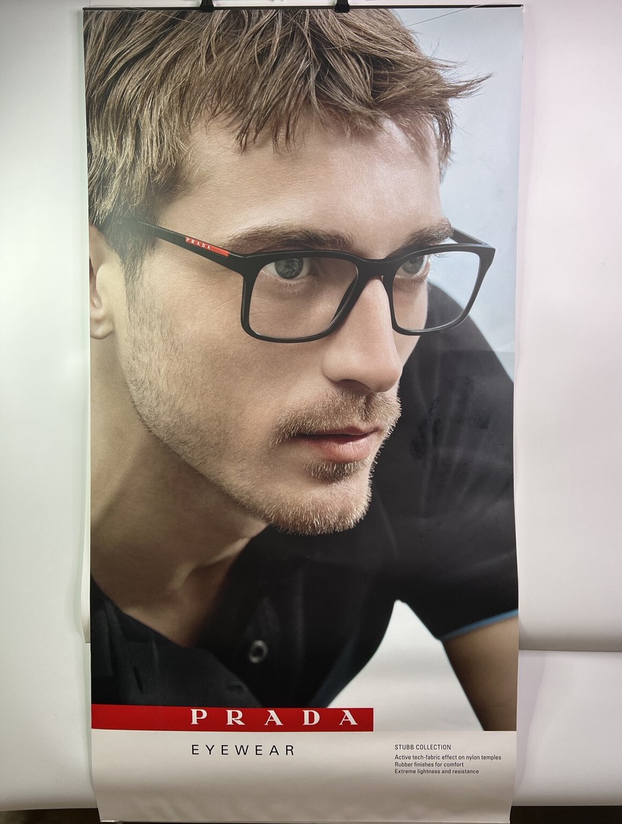 Official PRADA Promotional Poster Eyewear Summer 2018 Collection
