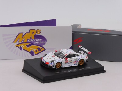 Spark 87S147 # PORSCHE 911 RSR '' No. 911 Petit Le Mans 2018 '' N. Tandy '' 1:87