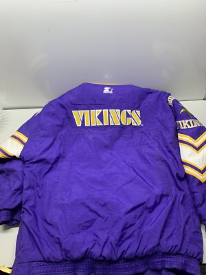 Vintage Minnesota Vikings NFL Pro Line Starter Jacket full Vintage Minnesota Vikings NFL Pro Line Starter Jacket full