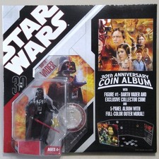 STAR WARS TAC Darth Vader  1 with 30th Anniversary Coin Album NIP