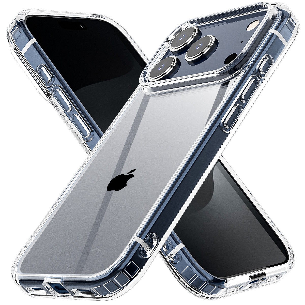 For iPhone 17 17 Pro Max Case 17 Air Clear Shockproof Slim Rugged Bumper Cover