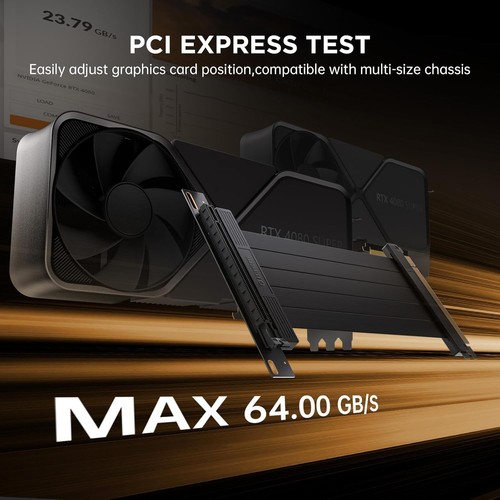 Durable 25cm PCI Express Riser Cable - Supports RTX & RX Graphics Cards - Picture 5 of 11