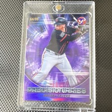 Topps 2025 Pristine Precisionaries Rafael Devers PR-9 Purple /99 Giants