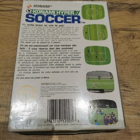Konami Hyper Soccer En Boite  Nes en  superbe Etat VERSION NES-86-FRA