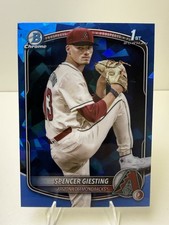 2024 Bowman Chrome Sapphire Prospects 1st Spencer Giesting Diamondbacks #BCP-165