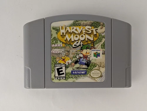 Harvest Moon 64 Nintendo 64 1999 TESTED & WORKS Authentic N64 Cartridge Only
