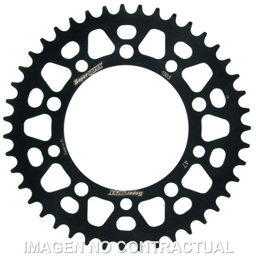 Supersprox Aluminum Sprocket Honda 520 X 47 For Motorcycle Parts Accessories