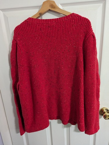 Talbots Womens Sweater Plus Size 3X Pink Cardigan Button Long Sleeve Top - Bild 2 von 6