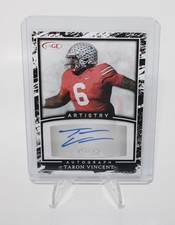 2022 SAGE Artistry Auto Taron Vincent #A-TV Auto