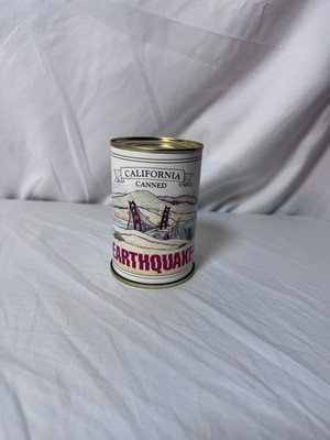 Dynmo Co California Canned Earthquake 1991 San Francisco Souvenir Vtg Untested