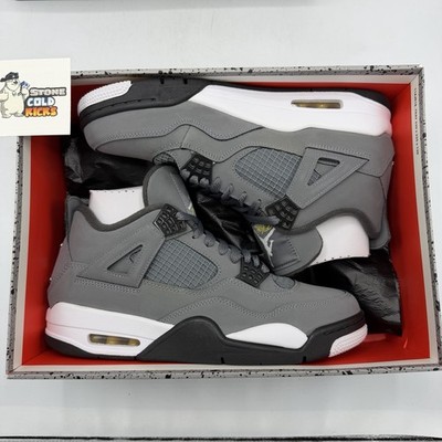 Nike Air Jordan 4 Retro Cool Grey Men's Size 10 308497-007 IV I