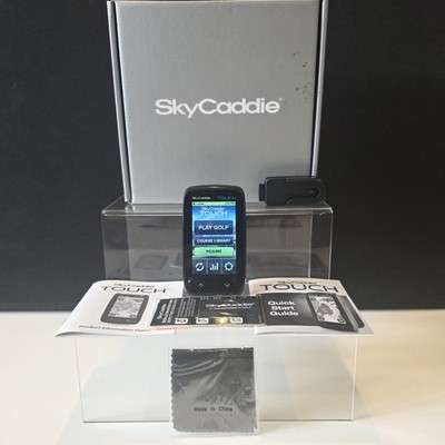 SkyCaddie Touch Golf GPS Entfernungsmesser Touchscreen Handgerät Navi OVP