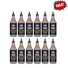 NEW SET OF 12 LUCAS OIL 10118 HIGH MILEAGE OIL STABILIZER 32 OZ. BOTTLE
