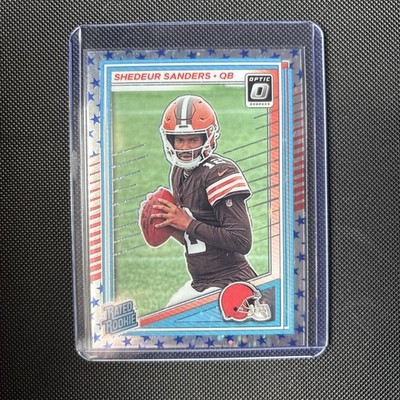 2025 Panini Donruss Optic - Rated Rookie Shedeur Sanders #203 Stars Prizm (RC)