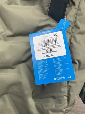 Columbia Women's Mountain Croo III Mid Down Jacket Stone Green