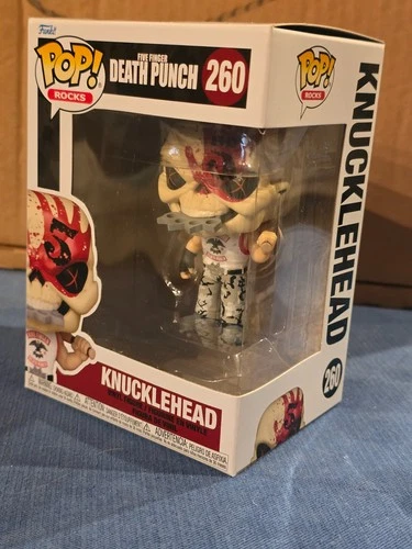 ✅ Funko Pops! Rocks KNUCKLEHEAD 260 Five Finger Death Punch   *In Box