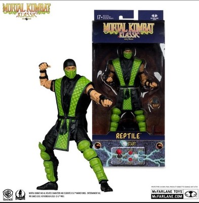 Mortal Kombat Klassic Reptile 7in McFarlane Toys Action Figure New In Stock