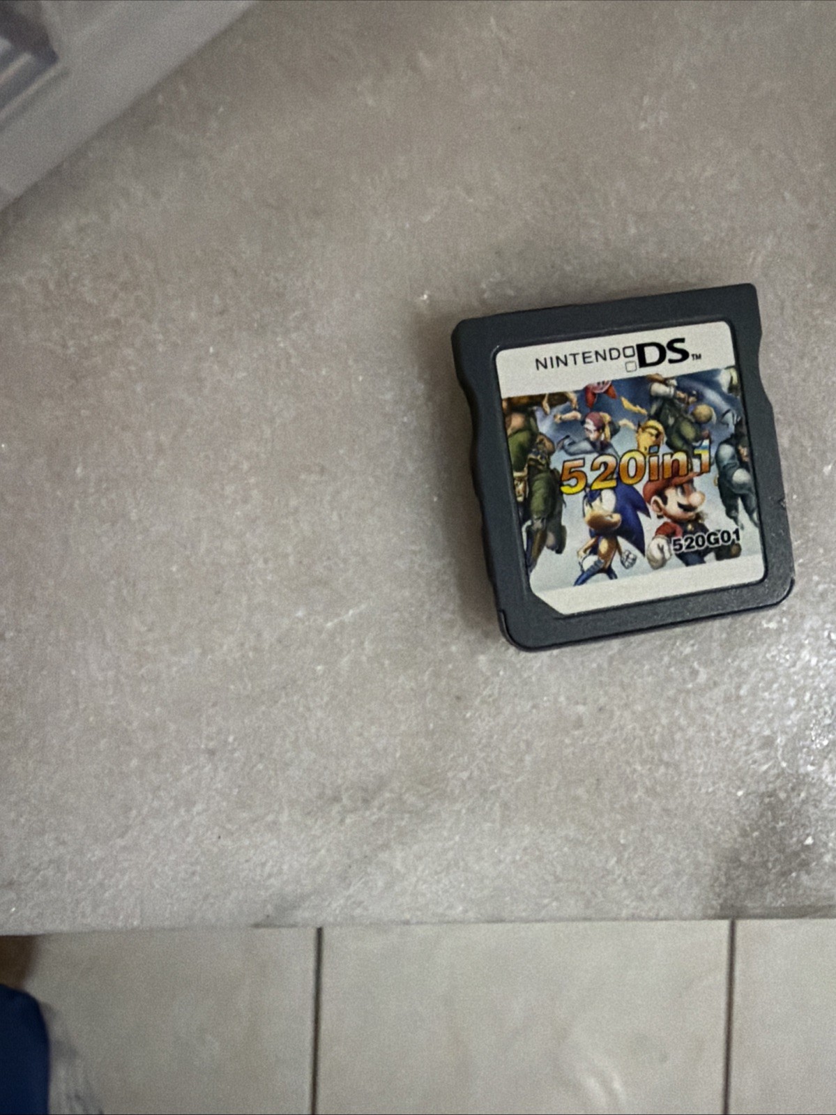 64G 520 in 1 Kids Cartoon Game Cartridge for Nintendo DS 3DS Tested w/ Box
