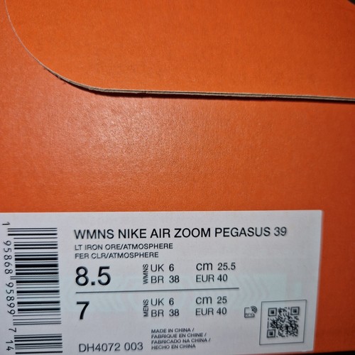 Nike Air Zoom Pegasus 39 Womens Running Trainers Shoes - UK sizes NEW ✅DH4072003 - Picture 17 of 19