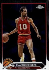 2023-24 Topps Chrome Maurice Cheeks #34 Philadelphia 76ers 19B