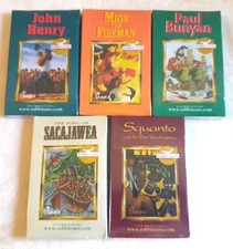 Chick-Fil-A Audio Cassette Tape Lot Of 5 Promotional RARE Kids Meal Vintage