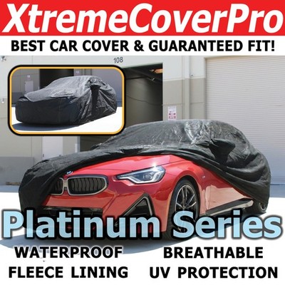 2017 2018 BMW M2 230I M240I WATERPROOF CAR COVER W/MIRRORPOCKET BLACK