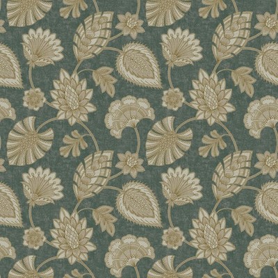 DWP0351-01-Elegance Floral Green Galerie Wallpaper