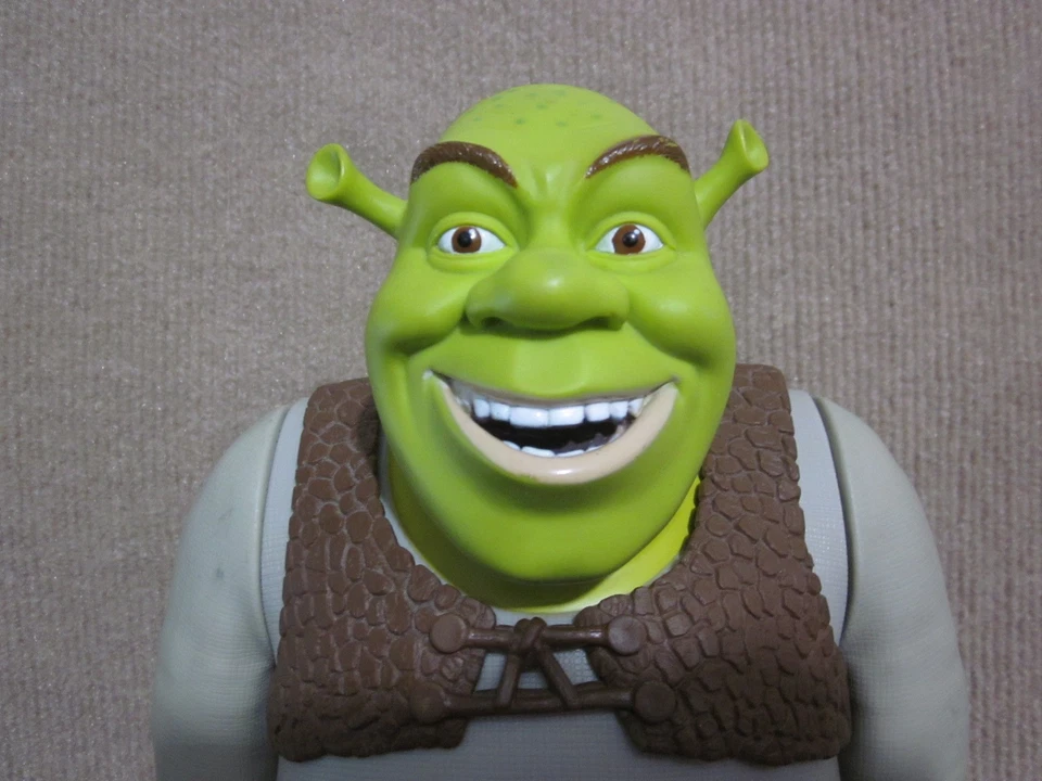 Figura parlante MGA Shrek Stretch N Scream 13" 2006 Foto 4 de 4