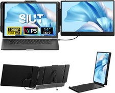14" Laptop Screen Extender -1080P IPS FHD Dual Monitor for 13"-17" Laptops T31-6