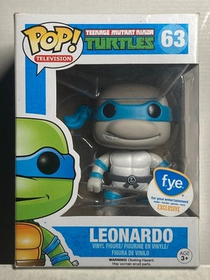 Funko POP Teenage Mutant Ninja Turtles 63 FYE Exclusive Leonardo Damaged Box