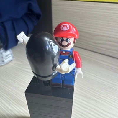 Custom Mario LEGO Minifigure (Not Real LEGO) - Image 1 of 4