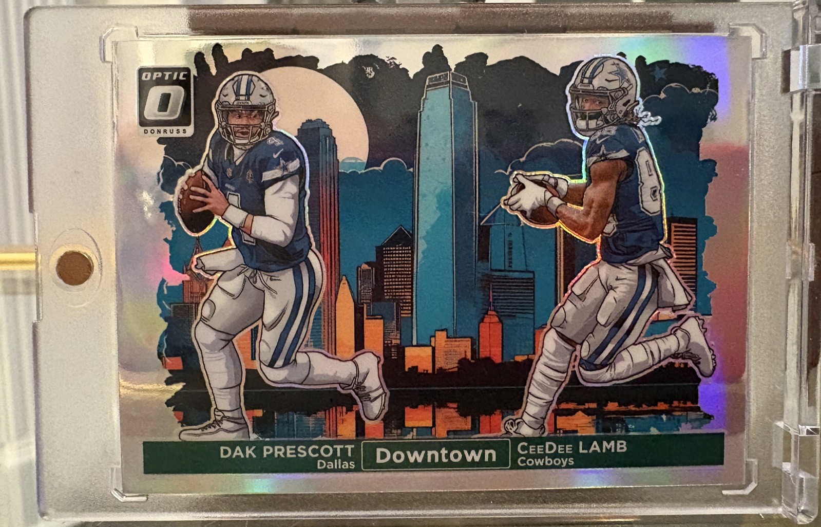 2024 Panini Donruss Optic - Downtown Duos Dak Prescott, CeeDee Lamb #1