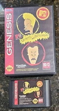 MTV's Beavis and Butt-Head Sega Genesis 1994 Case Handtag Cartridge *No Manual*