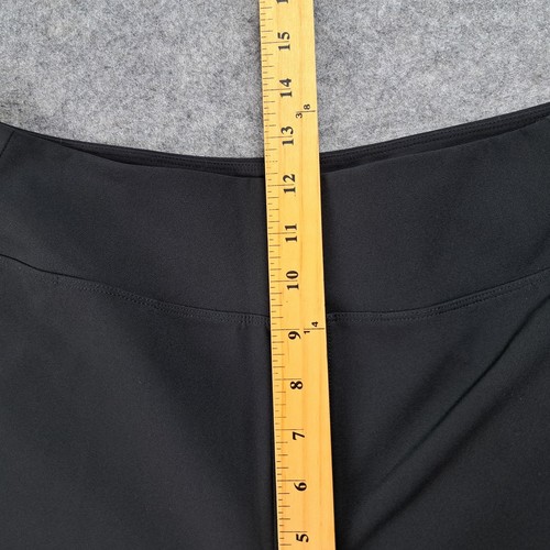 Athleta Pants Womens 12 Black Straight Leg Stretch Endless Dress Career Commuter - Picture 8 of 13