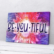 Beyoutiful Red Flower Matte Poster, Poster Wall Art