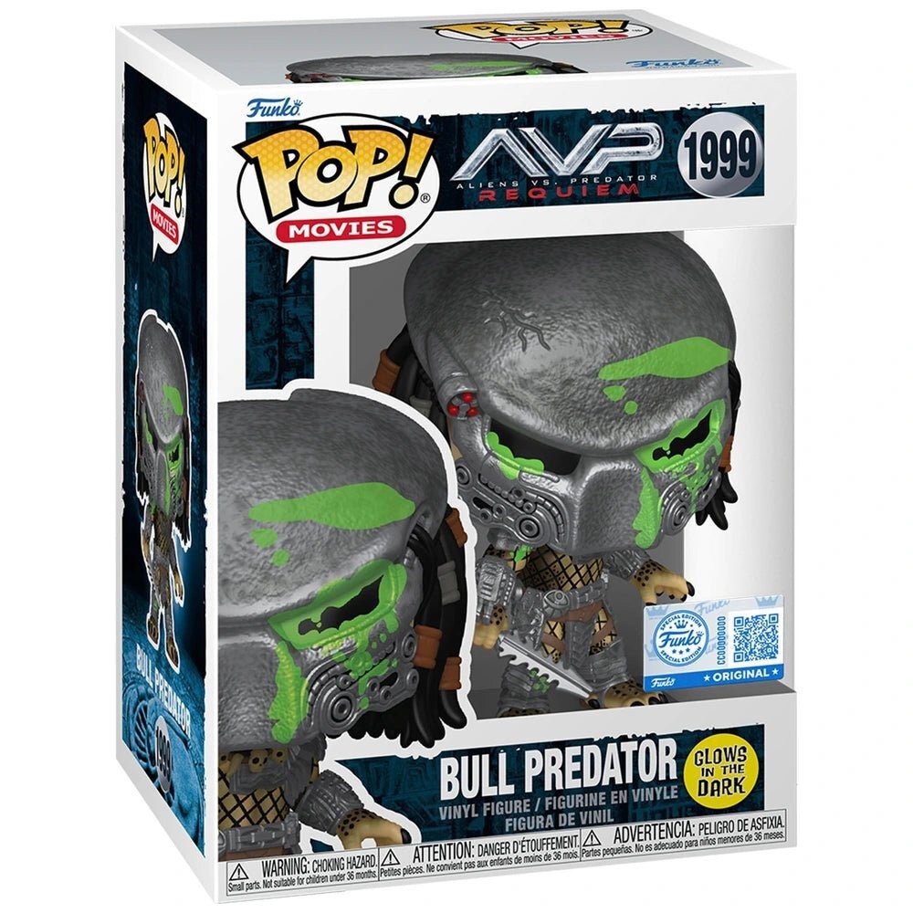 Aliens vs. Predator - Bull Predator Bloody Glow - #1999 - Special Edition - Movi