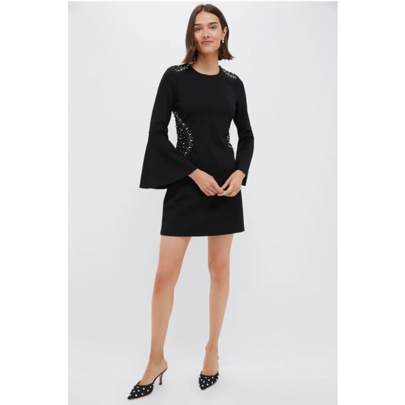Tuckernuck Black Embellished Farrow Mini Dress Long Bell Sleeves Size XXL | eBay Tuckernuck Black Embellished Farrow Mini Dress Long Bell Sleeves Size XXL | eBay