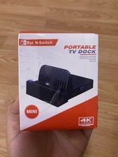 Nintendo Switch Portable Mini TV Docking Station Charging Stand