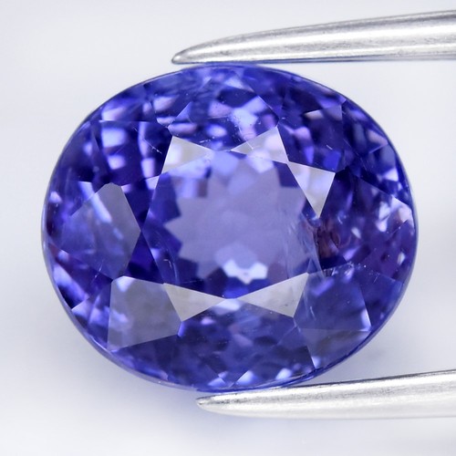 Pierre Tanzanite Naturelle Ovale 1.03ct Violet-bleu - Tanzanie, Neuve Avec étiquettes