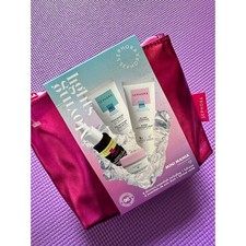 Sephora Mini Mania Skincare Essentials Set glow serum, eye cream, cleanser NEW