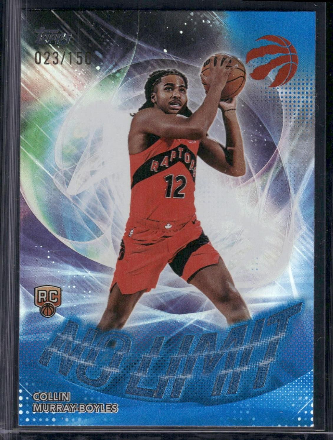 2025 Topps Collin Murray Boyles Blue No Limit RC /150